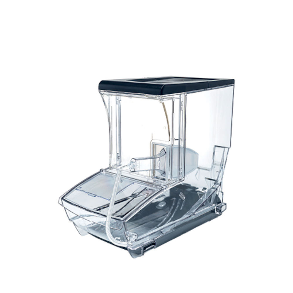 12.5 liter, scoop bin with catch tray, scoop holder and label holder